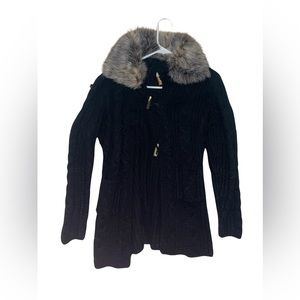 Black Winter Hoodie